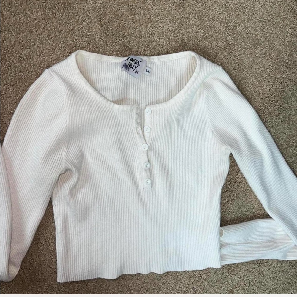 Princess Polly cropped sweater